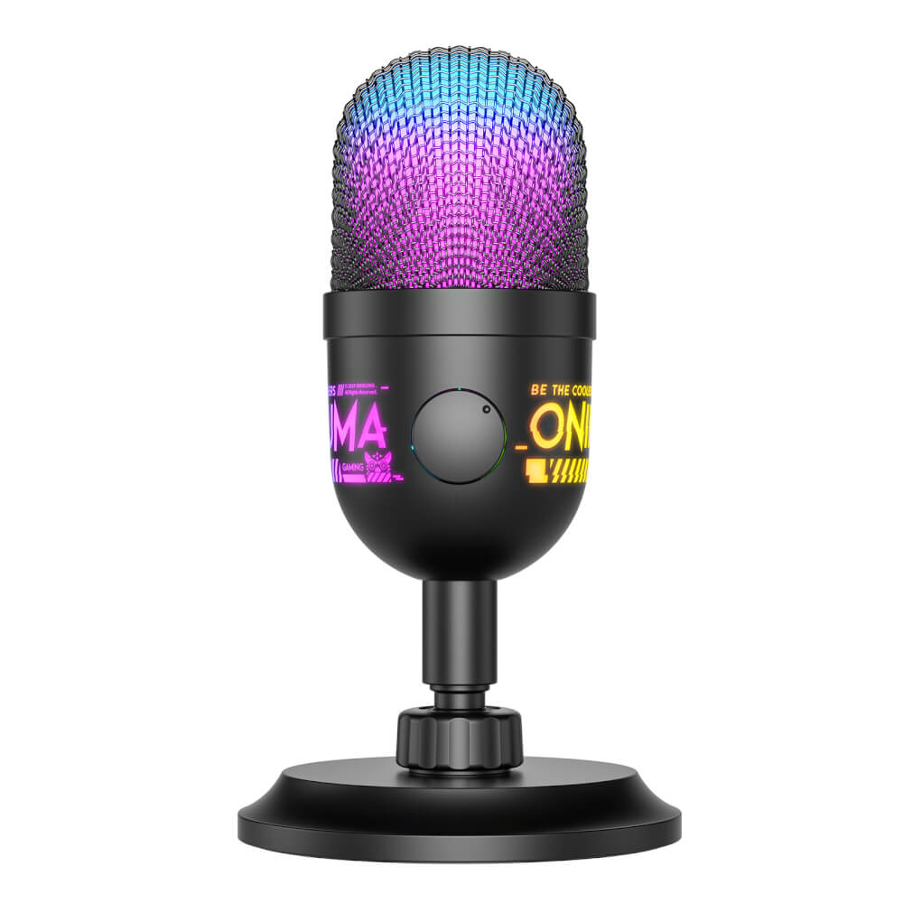 ไมโครโฟน ONIKUMA M930 ไมค์แบบตั้งโต๊ะ สำหรับเล่นเกม สตรีมมิ่ง ฯลฯ - สีดำ